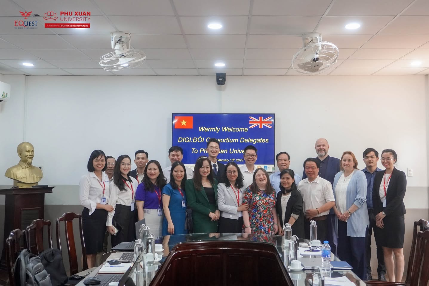 Trường Đại học Phú Xuân chào đón các trường đại học Anh quốc – Sẵn sàng cho chuyển đổi số GDĐH