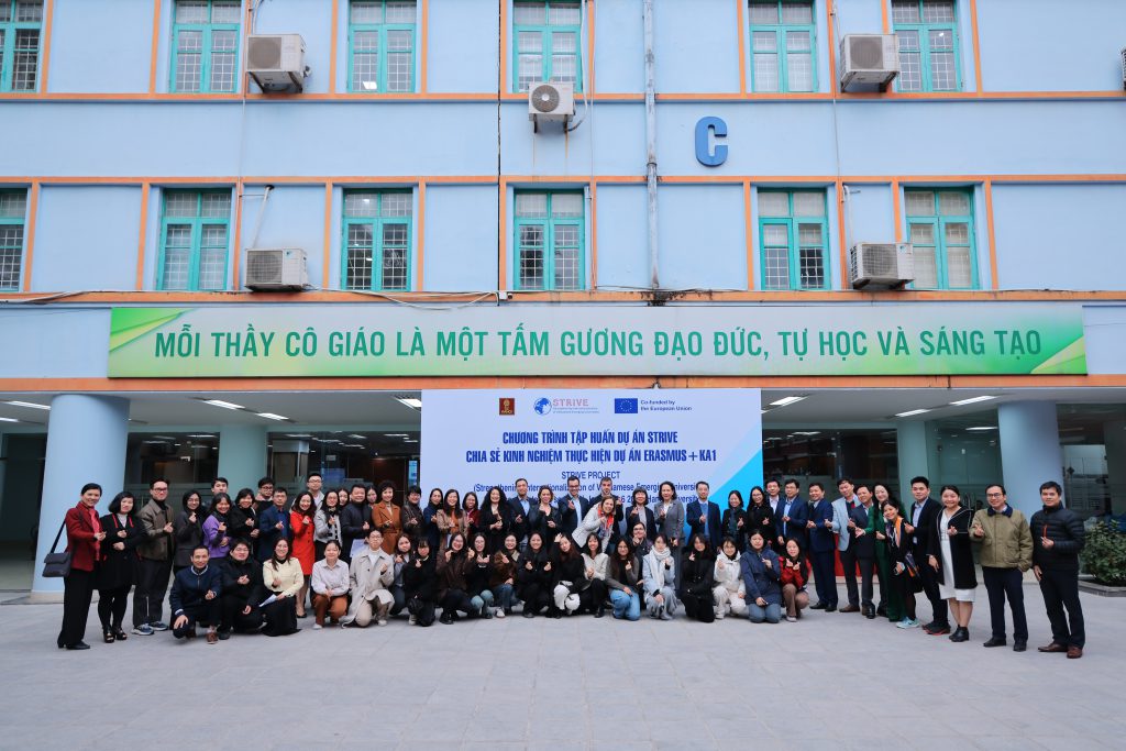 TRƯỜNG ĐẠI HỌC PHÚ XUÂN THAM DỰ HỘI THẢO QUỐC TẾ DỰ ÁN STRIVE: THÚC ĐẨY CHIẾN LƯỢC QUỐC TẾ HÓA GIÁO DỤC ĐẠI HỌC