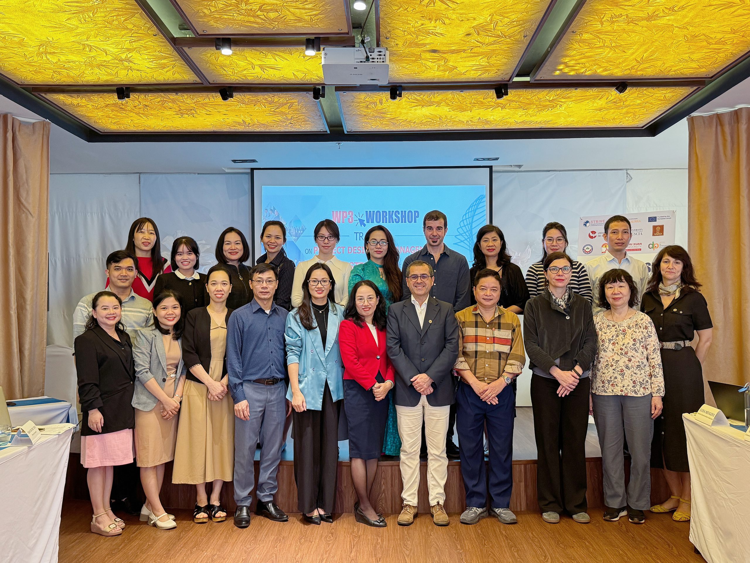 Workshop "Đào tạo về Thiết kế và Quản lý Dự án" – Dự án STRIVE tại Huế
